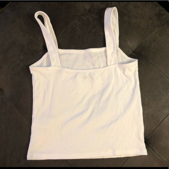 A&F Square-neck Ribbed Tank - Picture 4 of 7